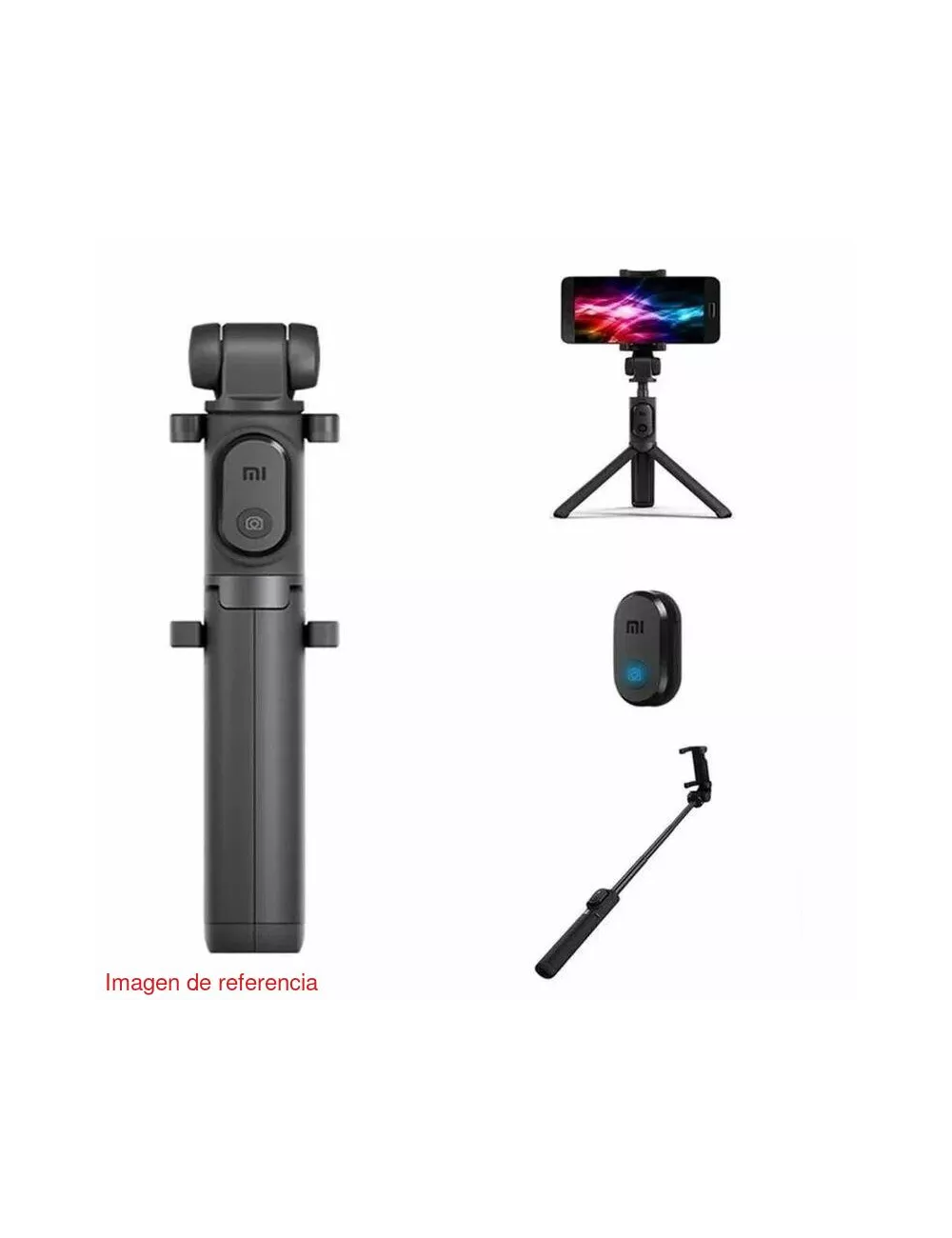 16084 MI SELFIE STICK TRIPOD (BLACK) US